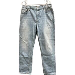 NEW Everlane 90's Cheeky Jean Light Wash Button Fly 100% Cotton Women's Size 31